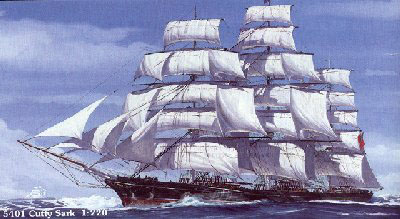 Cutty Sark - pikny kliper